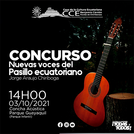 CCE Núcleo de Chimborazo lanza concurso “Nuevas Voces del Pasillo” para aficionados