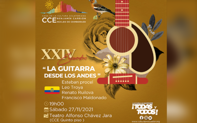 CCECH presenta la XXIV edición del encuentro “Guitarra desde los Andes”