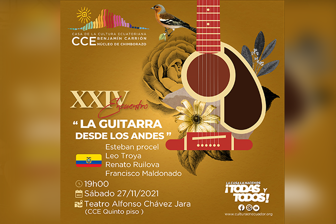 CCECH presenta la XXIV edición del encuentro “Guitarra desde los Andes”