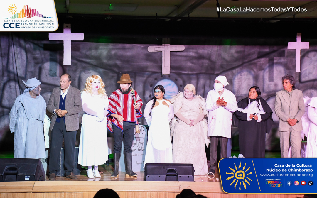 La Red de Artistas Escénicos de Chimborazo presenta“Leyendas del cementerio, entre ánimas y recuerdos”