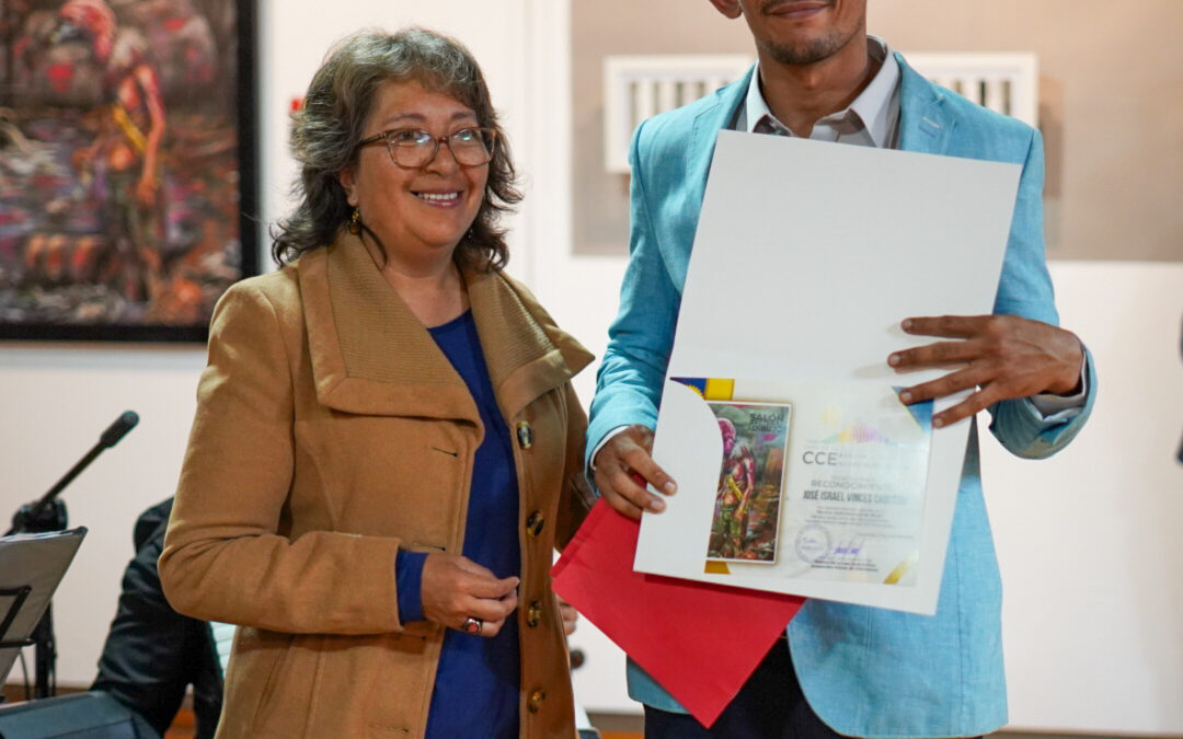 ISRAEL VINCES SE ALZA CON EL PRIMER LUGAR EN EL DÉCIMO SALÓN NACIONAL DE DIBUJO 2026