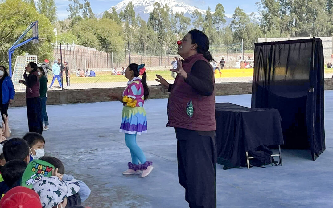 El Tercer Festival de Teatro Provincial “Chimboracito: Teatro para Wawas”, recorrerá toda la provincia.